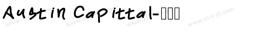 Austin Capittal字体转换